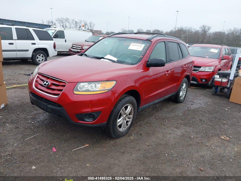 2011 HYUNDAI SANTA FE VIN: 5XYZGDAB5BG016556