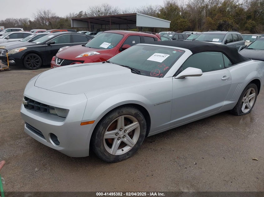 2011 CHEVROLET CAMARO VIN: 2G1FB3DD1B9186510