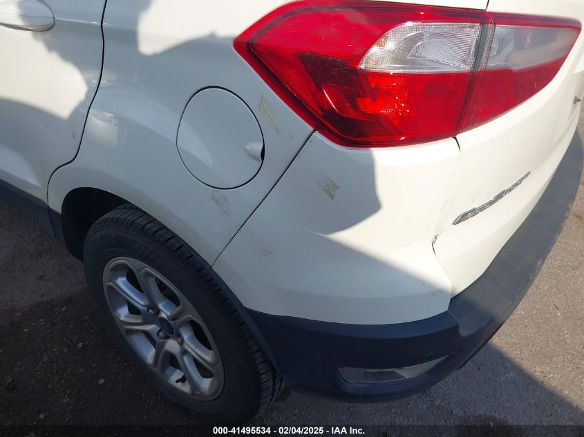 2020 Ford Ecosport Se VIN: MAJ3S2GE1LC382195 Lot: 41495534