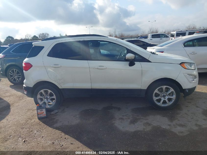 2020 Ford Ecosport Se VIN: MAJ3S2GE1LC382195 Lot: 41495534