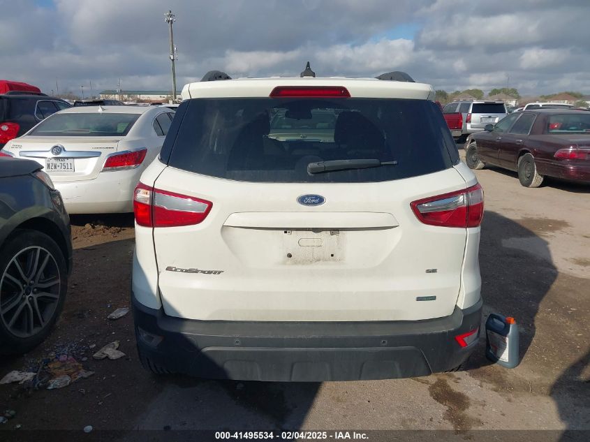 2020 Ford Ecosport Se VIN: MAJ3S2GE1LC382195 Lot: 41495534