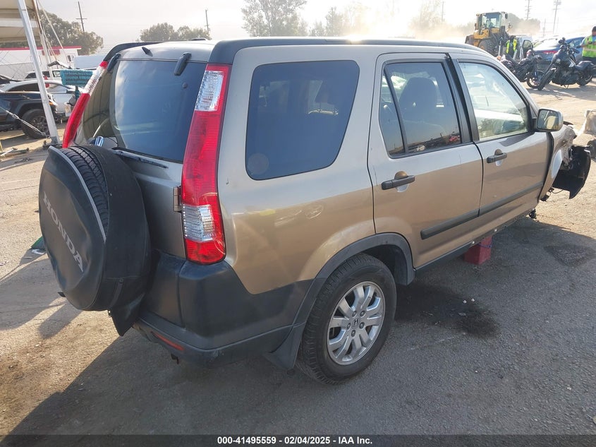 2006 HONDA CR-V VIN: JHLRD68886C022931