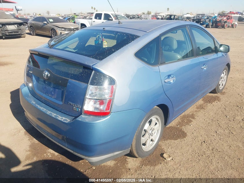 2006 TOYOTA PRIUS VIN: JTDKB20U867505320