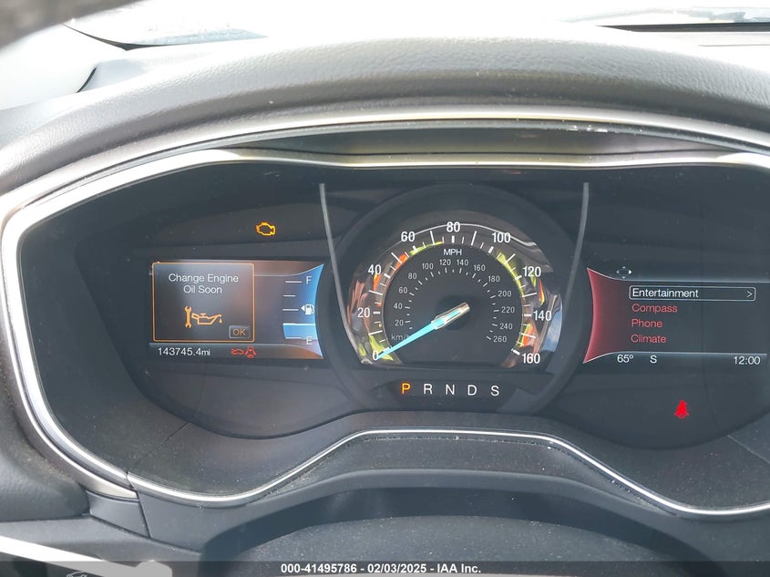 2016 FORD FUSION VIN: 1FA6P0HD1G5106652