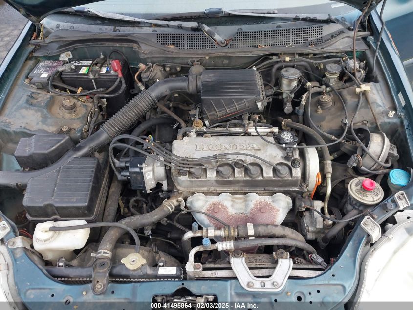 1998 Honda Civic Lx VIN: 2HGEJ6577WH576850 Lot: 41495864