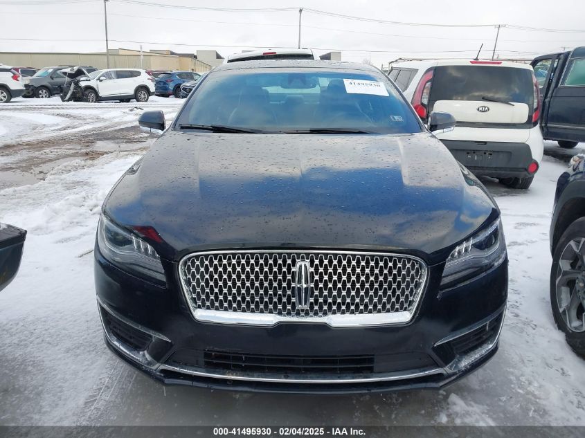 2017 Lincoln Mkz Select VIN: 3LN6L5D9XHR659590 Lot: 41495930