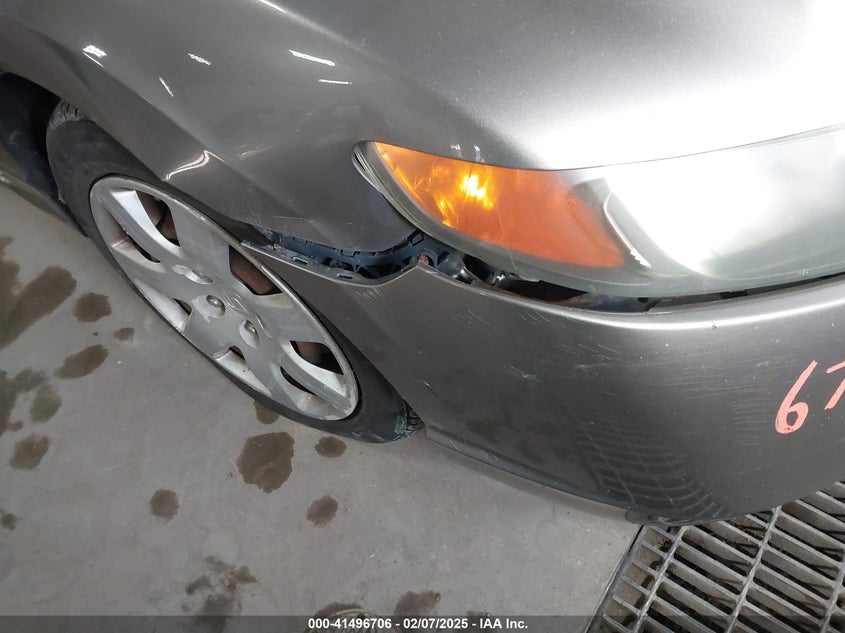 2008 HONDA CIVIC VIN: 1HGFA16598L028553