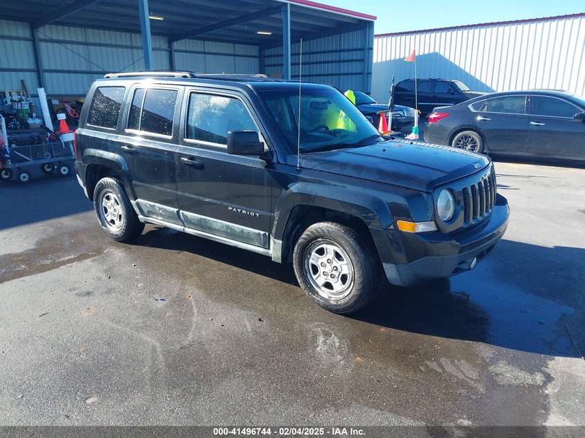 2011 JEEP PATRIOT VIN: 1J4NT1GA4BD208292