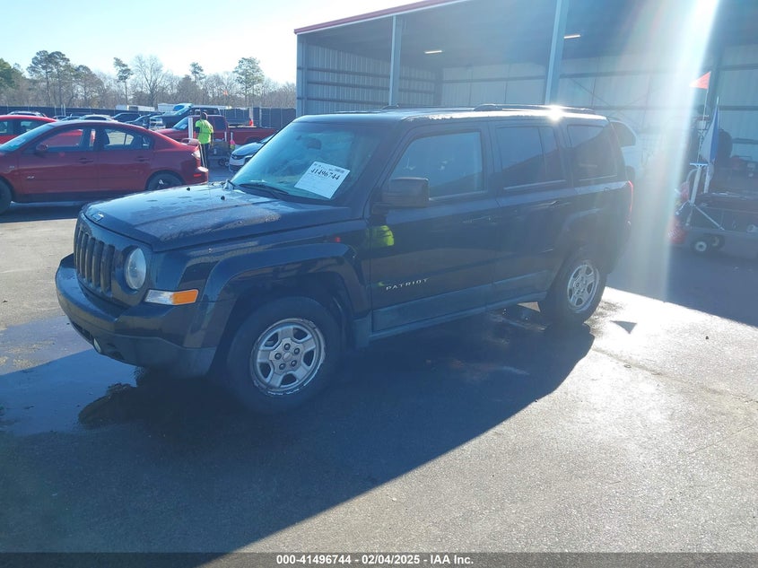 2011 JEEP PATRIOT VIN: 1J4NT1GA4BD208292