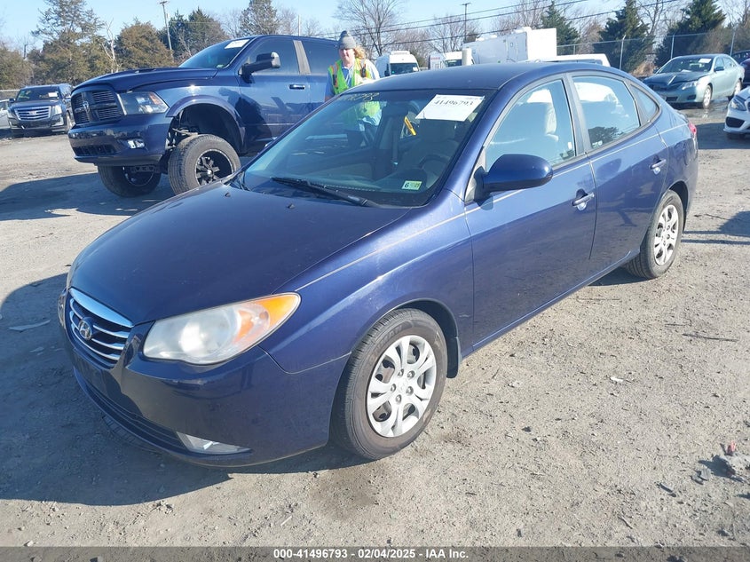 2010 HYUNDAI ELANTRA VIN: KMHDU4AD0AU013660
