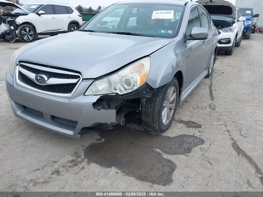 2010 Subaru Legacy 2.5I VIN: 4S3BMBA62A3226987 Lot: 41496888