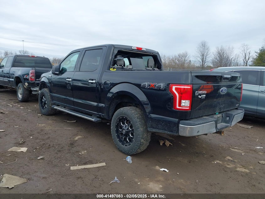 2016 FORD F-150 VIN: 1FTEW1EF9GFC14483