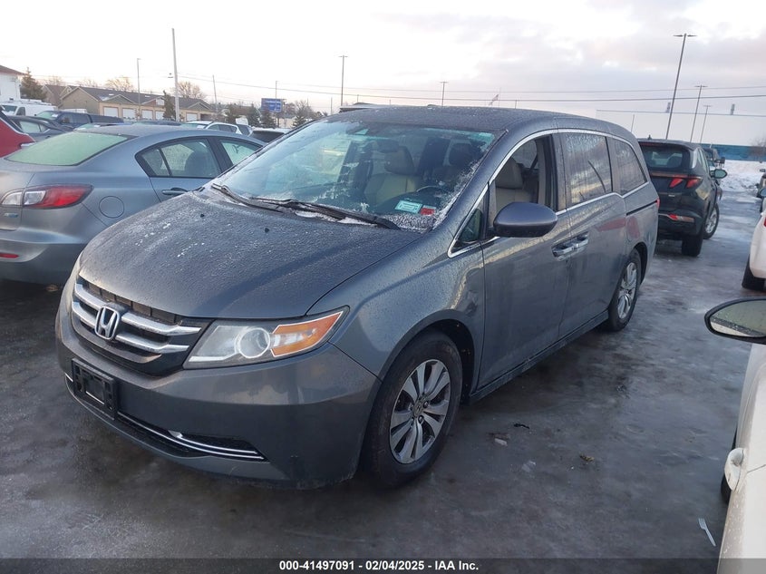 2016 HONDA ODYSSEY VIN: 5FNRL5H65GB090374