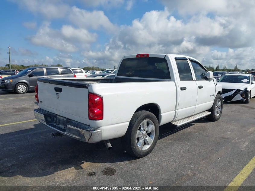 2008 DODGE RAM 1500 VIN: 1D7HA18N68J124890