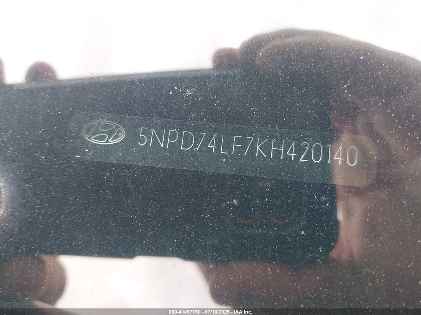 2019 HYUNDAI ELANTRA SE - 5NPD74LF7KH420140