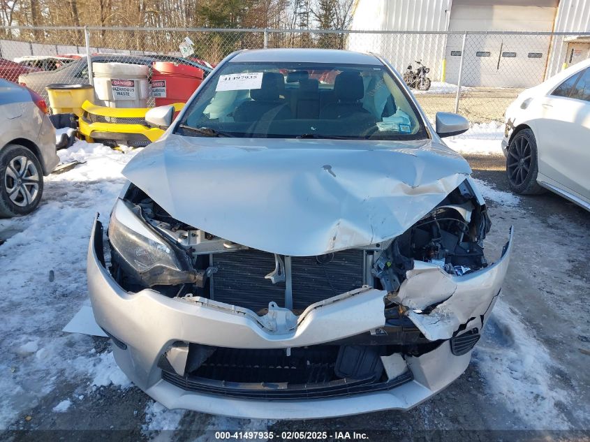 2016 Toyota Corolla Le VIN: 2T1BURHE2GC595337 Lot: 41497935