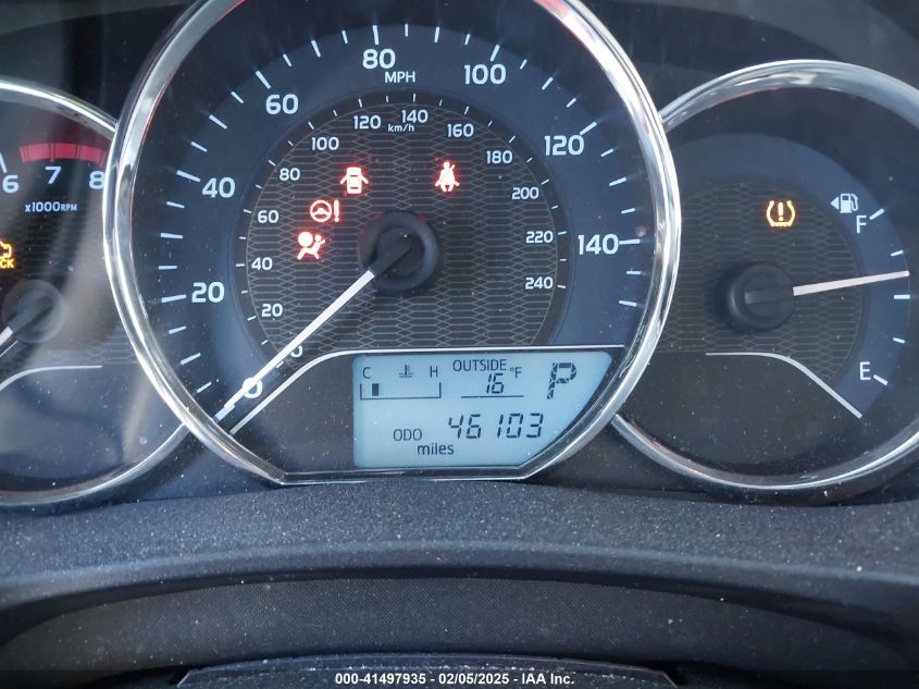 2016 Toyota Corolla Le VIN: 2T1BURHE2GC595337 Lot: 41497935