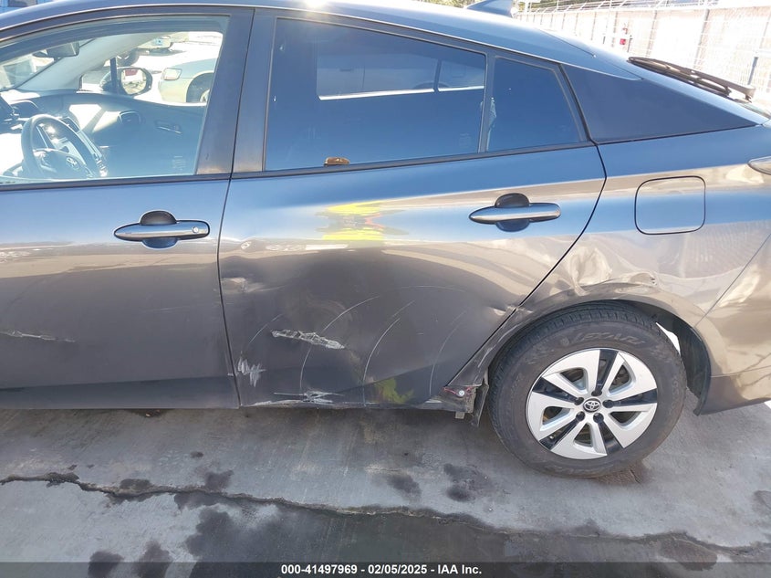 2016 TOYOTA PRIUS VIN: JTDKARFU5G3020967