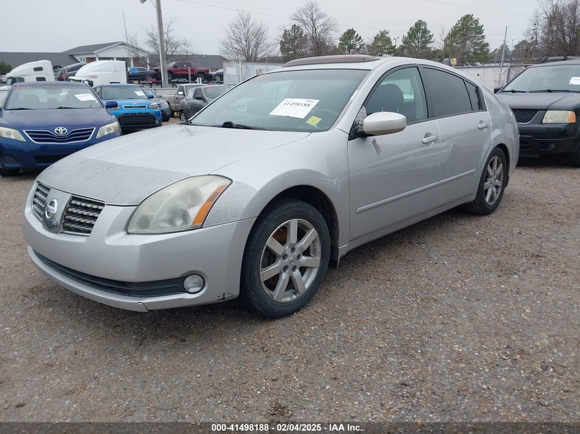 2006 NISSAN MAXIMA VIN: 1N4BA41E16C827834