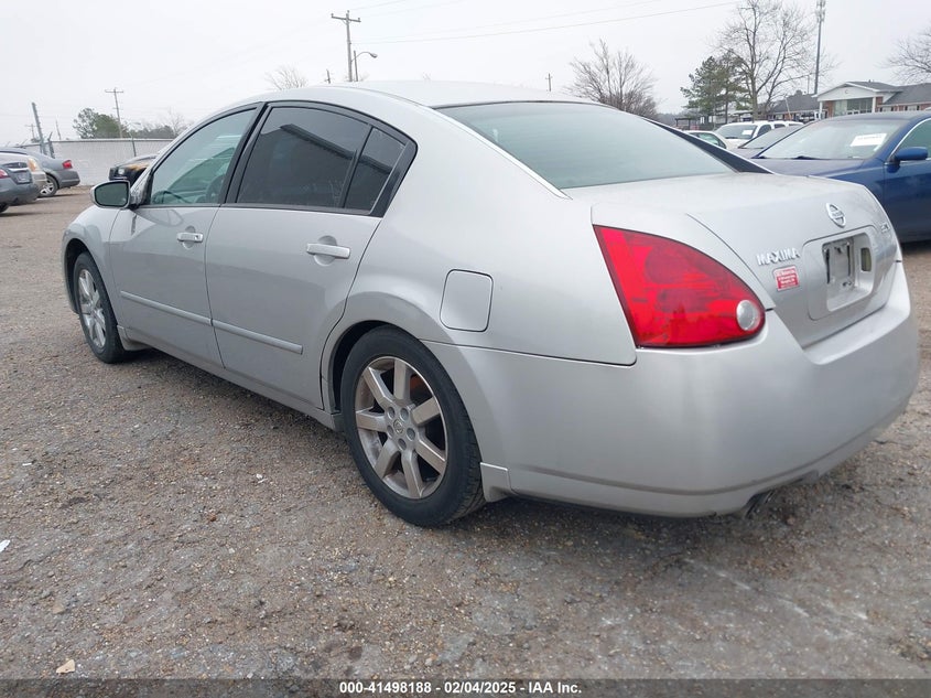 2006 NISSAN MAXIMA VIN: 1N4BA41E16C827834