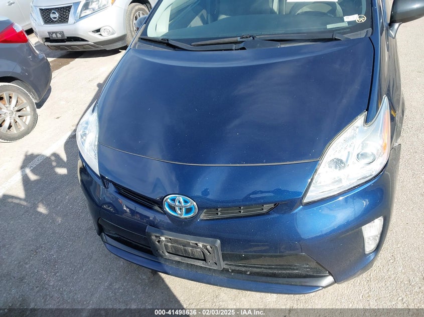 2013 TOYOTA PRIUS VIN: JTDKN3DU9D1623769