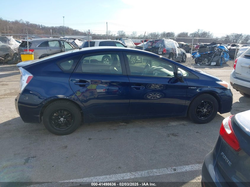 2013 TOYOTA PRIUS VIN: JTDKN3DU9D1623769