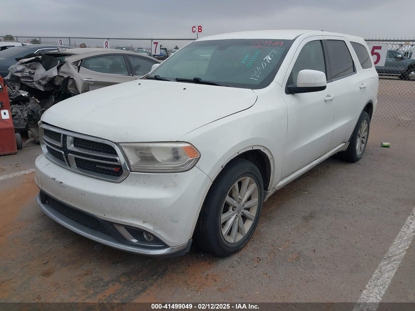 2014 DODGE DURANGO VIN: 1C4RDHAG6EC344539