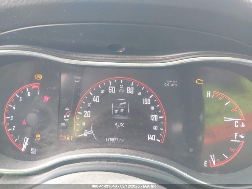 2014 DODGE DURANGO VIN: 1C4RDHAG6EC344539