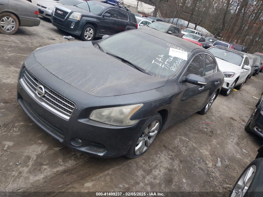 2009 NISSAN MAXIMA VIN: 1N4AA51E39C805565