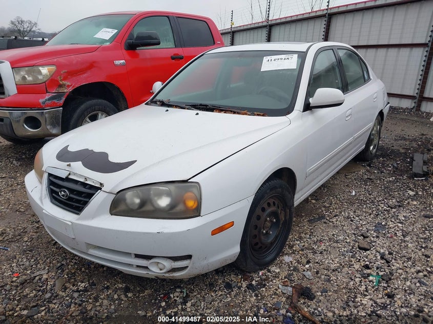 2006 HYUNDAI ELANTRA VIN: KMHDN46D56U298725