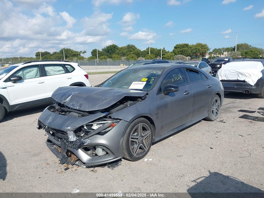 2020 MERCEDES-BENZ CLA 250 VIN: WDD5J4HB1LN044179