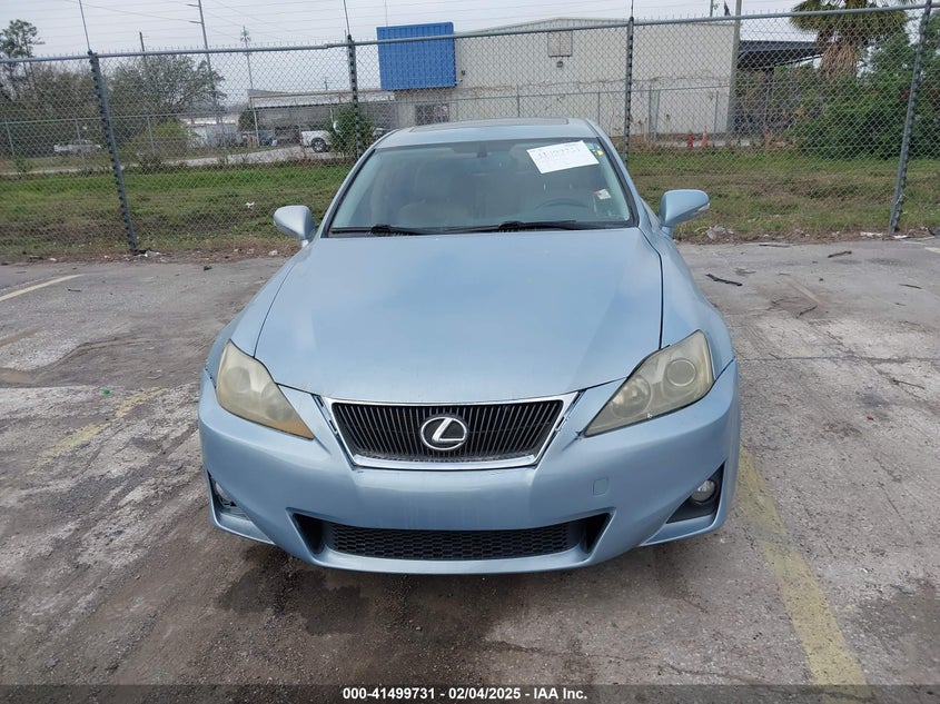 2012 LEXUS IS VIN: JTHBF5C21C5177504