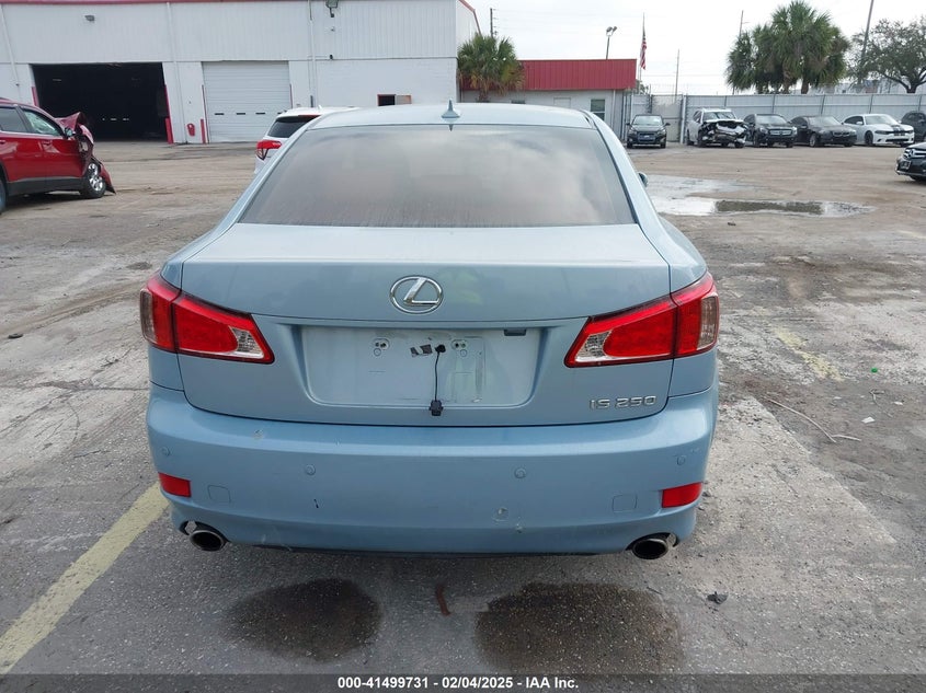 2012 LEXUS IS VIN: JTHBF5C21C5177504