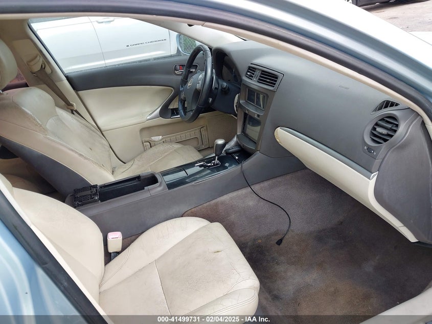 2012 LEXUS IS VIN: JTHBF5C21C5177504