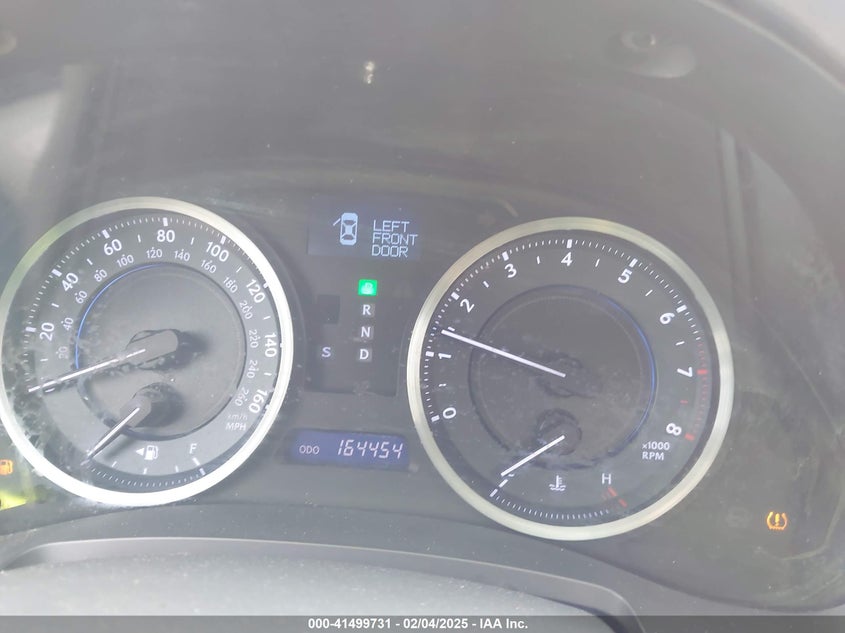 2012 LEXUS IS VIN: JTHBF5C21C5177504