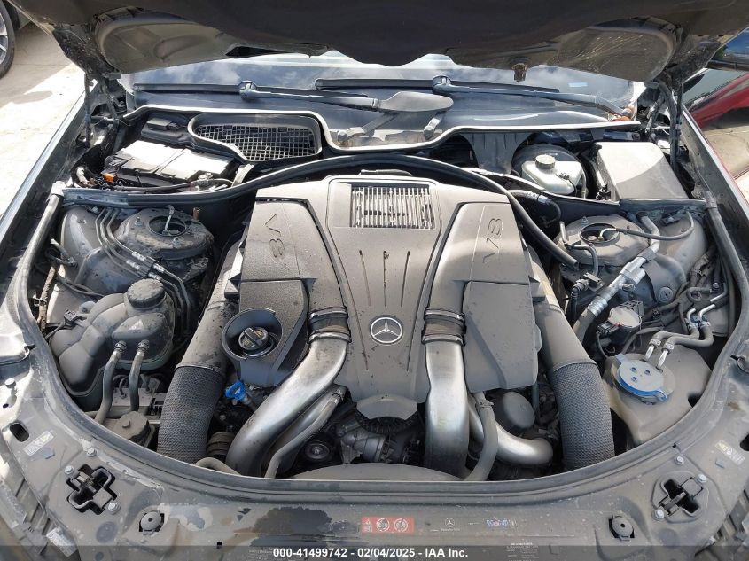2012 Mercedes-Benz S 550 VIN: WDDNG7DB0CA421520 Lot: 41499742