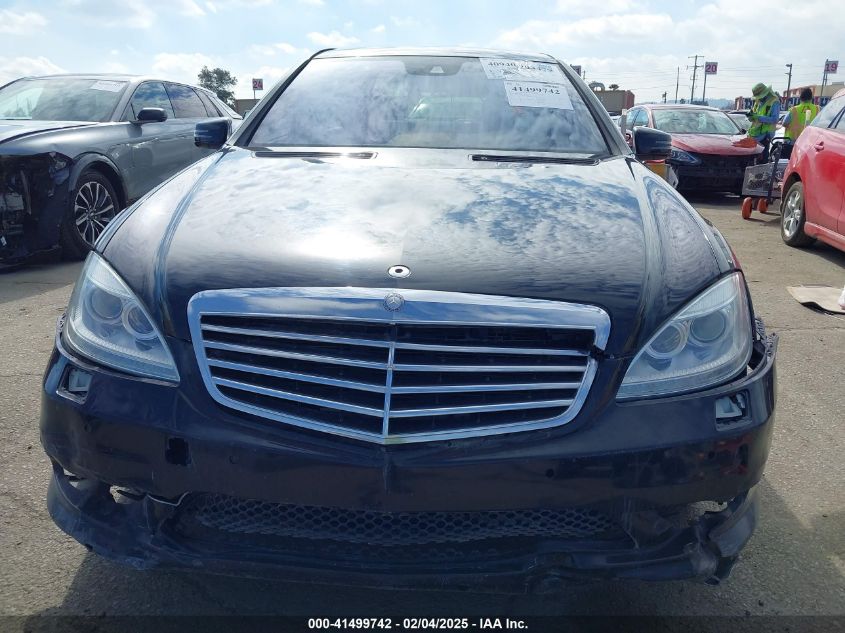 2012 Mercedes-Benz S 550 VIN: WDDNG7DB0CA421520 Lot: 41499742