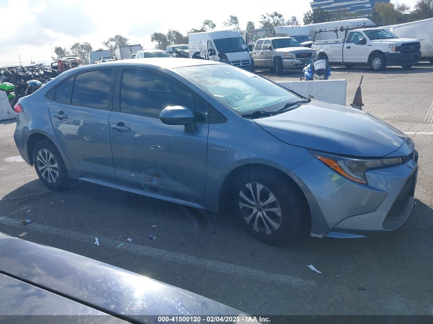 2021 TOYOTA COROLLA HYBRID LE - JTDEAMDE9MJ009487