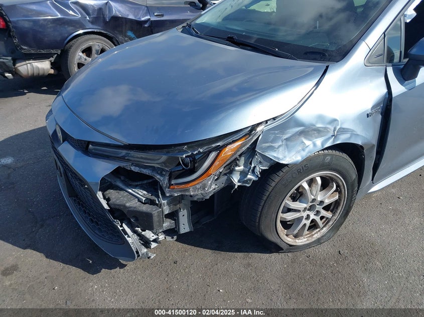 2021 TOYOTA COROLLA HYBRID LE - JTDEAMDE9MJ009487