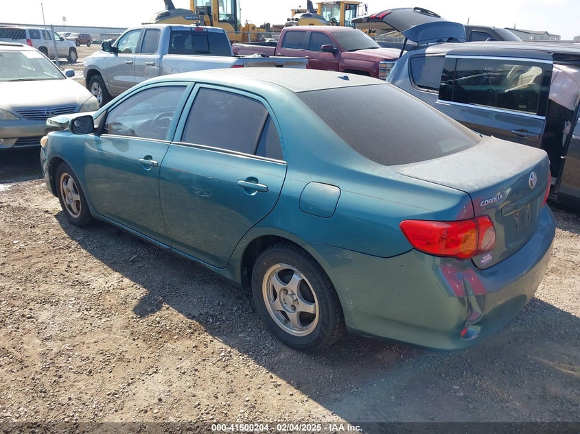 2009 TOYOTA COROLLA VIN: JTDBL40E09J026382