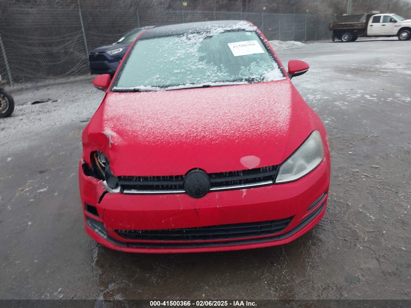 2015 VOLKSWAGEN GOLF TSI SE 4-DOOR - 3VW217AU7FM000953