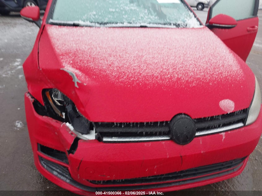 2015 VOLKSWAGEN GOLF TSI SE 4-DOOR - 3VW217AU7FM000953