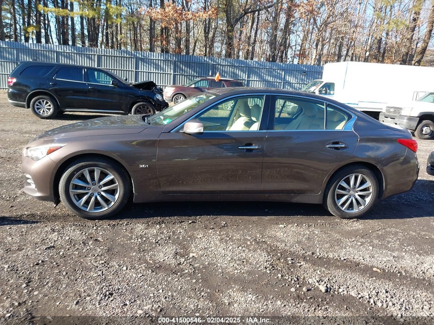 2016 Infiniti Q50 3.0T Premium VIN: JN1EV7AR7GM341902 Lot: 41500546