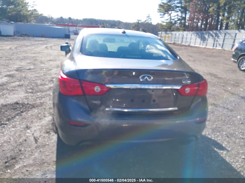 2016 Infiniti Q50 3.0T Premium VIN: JN1EV7AR7GM341902 Lot: 41500546