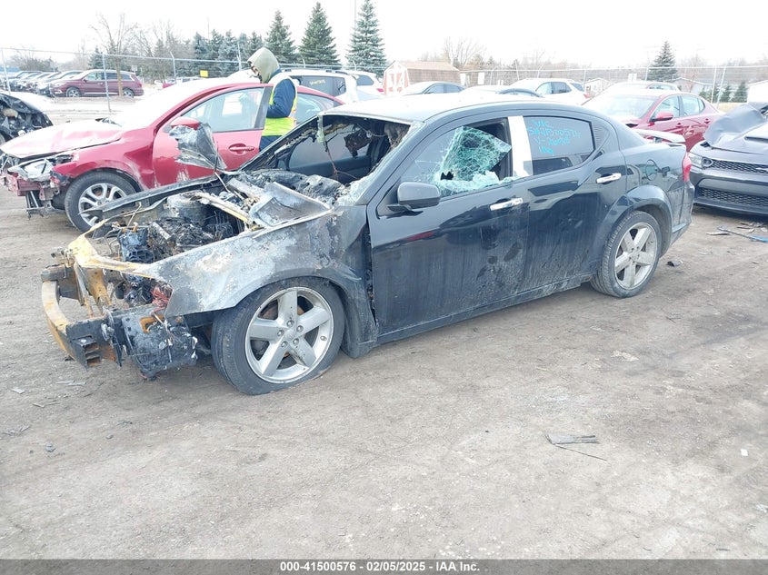 2012 DODGE AVENGER VIN: 1C3CDZCB9CN260315