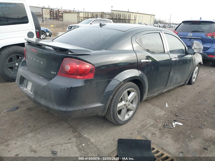 2012 DODGE AVENGER VIN: 1C3CDZCB9CN260315