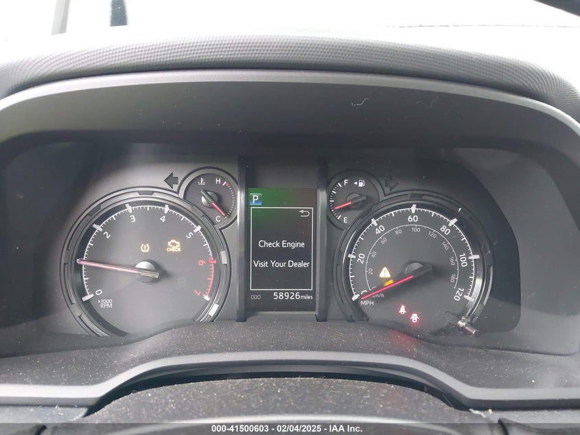 2020 TOYOTA 4RUNNER VIN: JTEBU5JR9L5745422