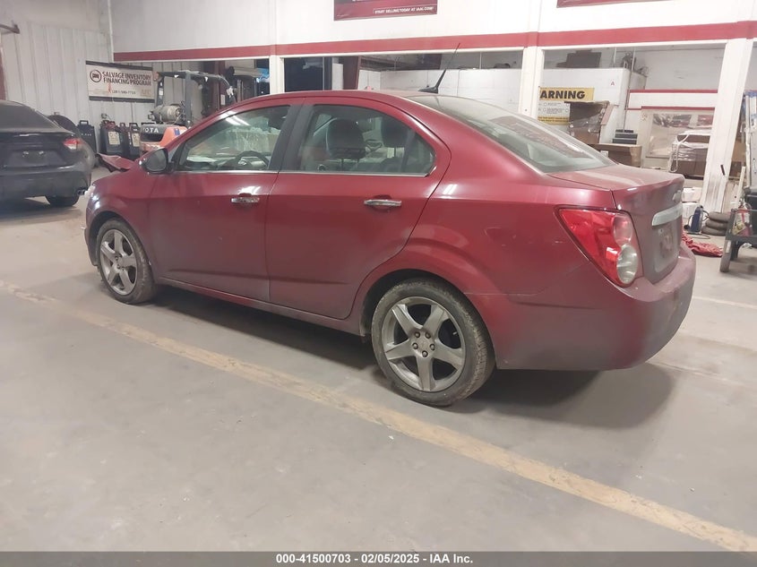 Vin: 1g1je5sh8c4203536, lot: 41991362, chevrolet sonic 2lz 20123