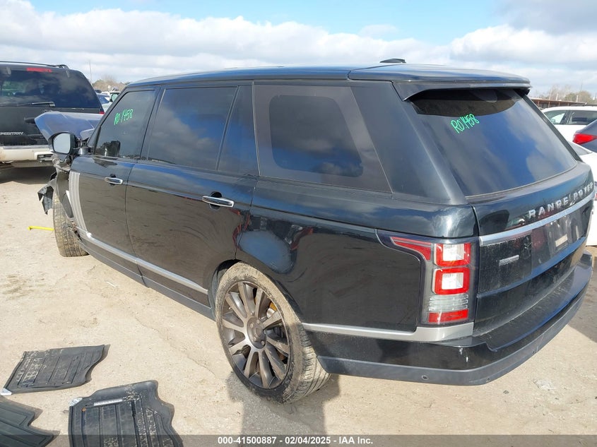 2014 LAND ROVER RANGE ROVER VIN: SALGV3TF7EA195297