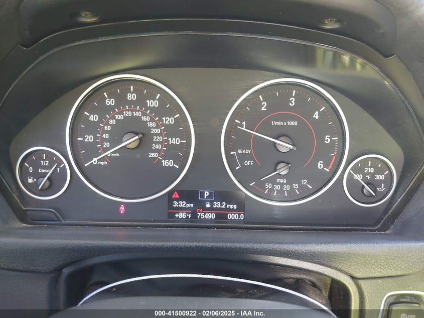 2018 BMW 328D VIN: WBA8E5C54JA507694